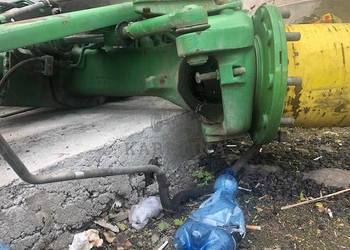 John Deere 7430 7530 most przedni zwolnica zwrotnica Półoś TLS części