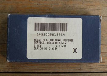 Medal Us Army National defense service Medal Us Army National defense service