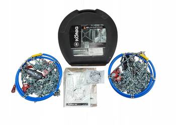 ŁAŃCUCHY ŚNIEGOWE - 1 PARA - KONIG - 09062 - 14' - 15' - 16' - ROZMIAR 220