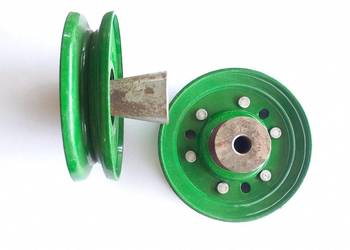 AH169549 Koło pasowe napędu pióra wycieraczki chłodnicy John Deere (Royal T
