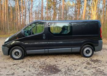 Trafic 2,0 DCI 115KM Dubel Kabina Brygadówka Klima Long Hak Zarejestrowany