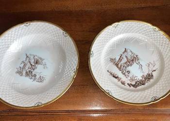 Talerz do zupy i do drugiego dania. B&G. Kjobenhavn. Syg. z  1948 - 1952. Talerz do zupy i do drugiego dania. B&G. Kjobenhavn. Syg. z  1948 - 1952.