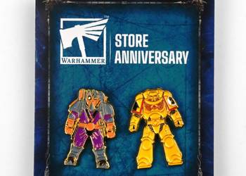 Kharadron & Primaris Imperial Fist | 4 cm | Metal | Przypinka | Warhammer…