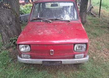 Fiat 126p czerwony