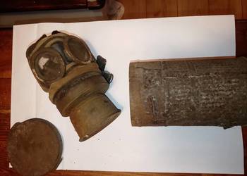 Maska przeciwgazowa Polska 1939r wrzesień