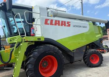 Kombajn zbożowy Claas Lexion 560 heder V750 rok pro 2005 sprowadzony