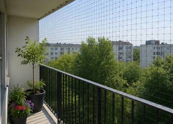 Usługi montażu siatki na balkon, siatek, Oława, Jelcz Laskowice, Brzeg