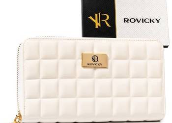 portfel damski PU R-PKK-01 Cream 5987