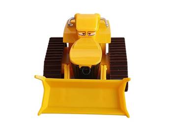 Zabawka model Buldożer Chuy Bull Bulldozer Zygzak McQueen auta Skala 1:55