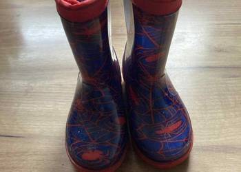 Buty przeciwdeszczowe Spiderman Wodoodporne buty gumowe dla dzieci