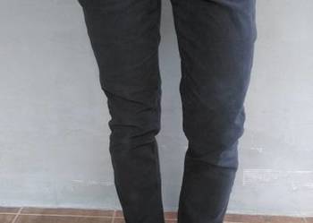 Oryginalne spodnie Armani Jeans S M unikatowe szary mocny ko