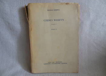 Części maszyn Witold Korewa cz1 rok 1962