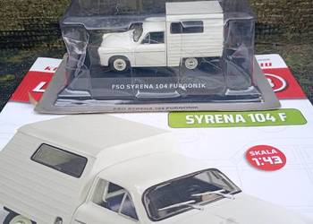 SYRENA 104 FURGONIK model 1:43 Legendy FSO kultowe auta PRL deagostini nowy