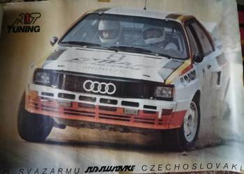 Plakaty Rajd Barum Lancia 037 UR Quattro Renault 5 Turbo Mazda Skoda