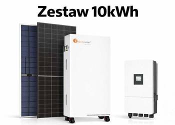 Zestaw budżetowy 10kWh LV (panele, inwerter 3 fazy, magazyn 14,3 kWh)