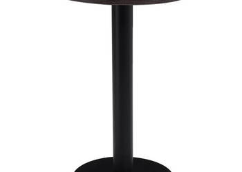 Stolik bistro ciemnobrązowy 50 cm MDF WM-286419