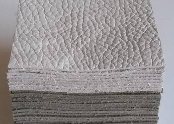 Skóra Kwadrat 8 x 8 cm (30 sztuk) Licowa Włoska Beż Zieleń i inne (51)