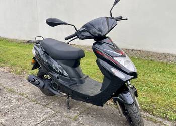 Skuter 50 4T 100% Sprawny 2022 R Niski Przebieg Transport RATY