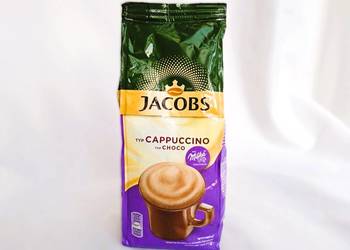 Kawa rozpuszczalna czekoladowa Jacobs Cappuccino Choco Milka 500 g