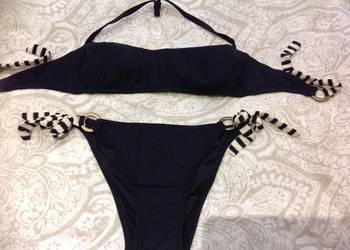 Strój Kąpielowy Dwuczęściowy Damski CALZEDONIA rozm XS CZARNY