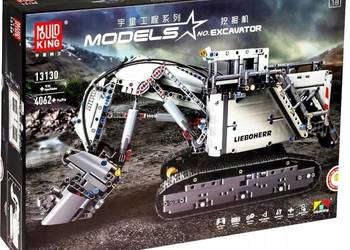 Mould King Technik 13130 Koparka LIEBOHERR Zdalnie Sterowana Aplikacja