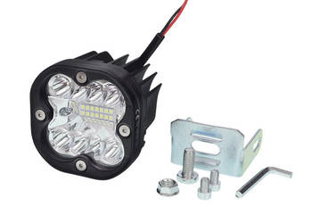 LAMPA ROBOCZA HALOGEN LED, 20 LED ZAOKRĄGLONA, 12-80V, 80X80X65MM