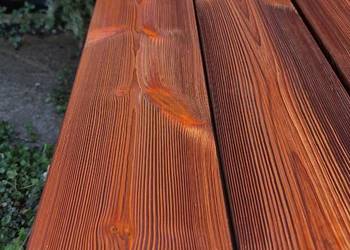 Deska Tarasowa 26x140 mm Termo Sosna Szczotkowana Olejowana