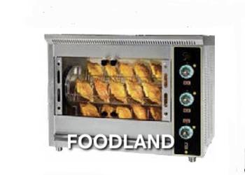 Grill elektryczny rożno do kurczaków koszykowe  REK36