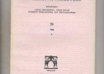 Sprawozdania Wrocławskiego Towarzystwa Naukowego T.39 s.A r.