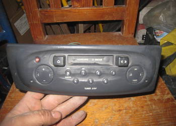 Radio oryginalne Renault 1 DIN Scenic I Megane I 22dc259/62t kaseta z kodem