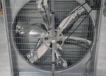 Wentylator ścienny szczytowy 1380x1380 do kurnika, obory, hali bestfan