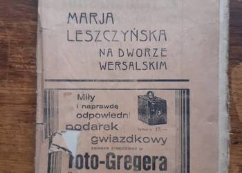 Maria Leszczyńska na dworze wersalskim. Tom 1. 1935