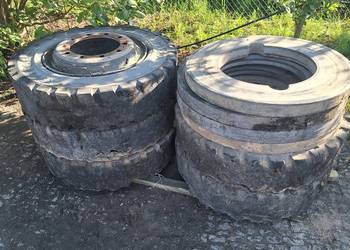 Opona pełna 10.00-20 TRELLEBORG Felga CAT przekladki 10.00-20, 10-20 lana