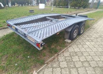 Laweta przyczepa DMC 2T  garbatka REMORK