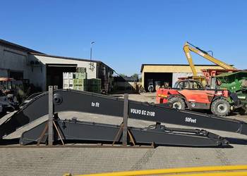 Ramie long reach 15,5m z łyżką do koparki Volvo EC210
