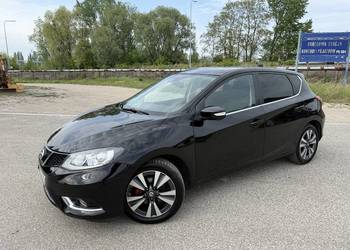 Nissan Pulsar 1.2 BENZYNA Zarejestrowany Ważne Opłaty Klimatronik Nawigacja