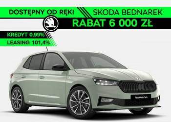 Škoda Fabia Monte Carlo 1.5 TSI 150 KM DSG - Dostępny od ręki! IV (2021-)