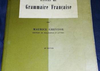 Precis de grammaire francaise -  Maurice Grevisse