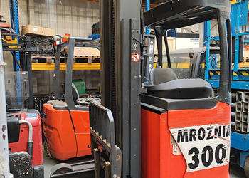 Wózek widłowy el reach truck Linde R14-01 triplex 6,26 m