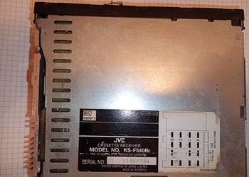 Radio antyk na kasety z bloototh bez panela JVC KS-F540R