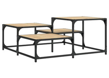 Stolik kawowy dąb sonoma 875x875x40 cm WM-837743