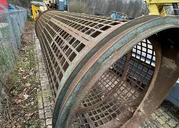 Bęben sito bębnowe 4,00m x fi 1,40m, oczka 70mm x70mm
