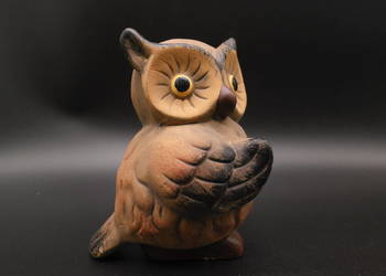 Ceramiczna figurka sowa