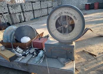 węzeł betoniarski waga materjałów sypkich