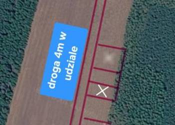 Działka rolna - ogrodowa - 600 m2 4 km od Parczewa.