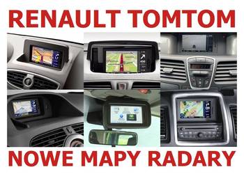 Renault Carminat TomTom Mapy Europa 2025 (11.50) Radary TMC Polskie menu