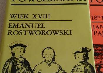 historia powszechna PWN, Wiek XVIII Emanuel Rostworowski