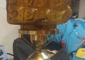 Sprzedam szkło kolorowe oraz lampe Ząbkowice