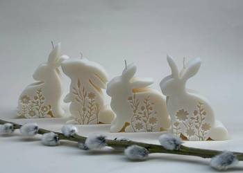 Świeca sojowa Zając