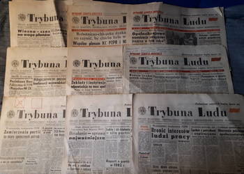Trybuna Ludu 9sztuk 1983 15.02, 11.02, 14.02, 16.01